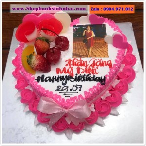Bánh Sinh Nhật In Hình Ảnh - H351